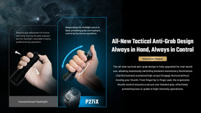 Nitecore P27iX LED Rechargeable Flashlight (5000 Lumens)
