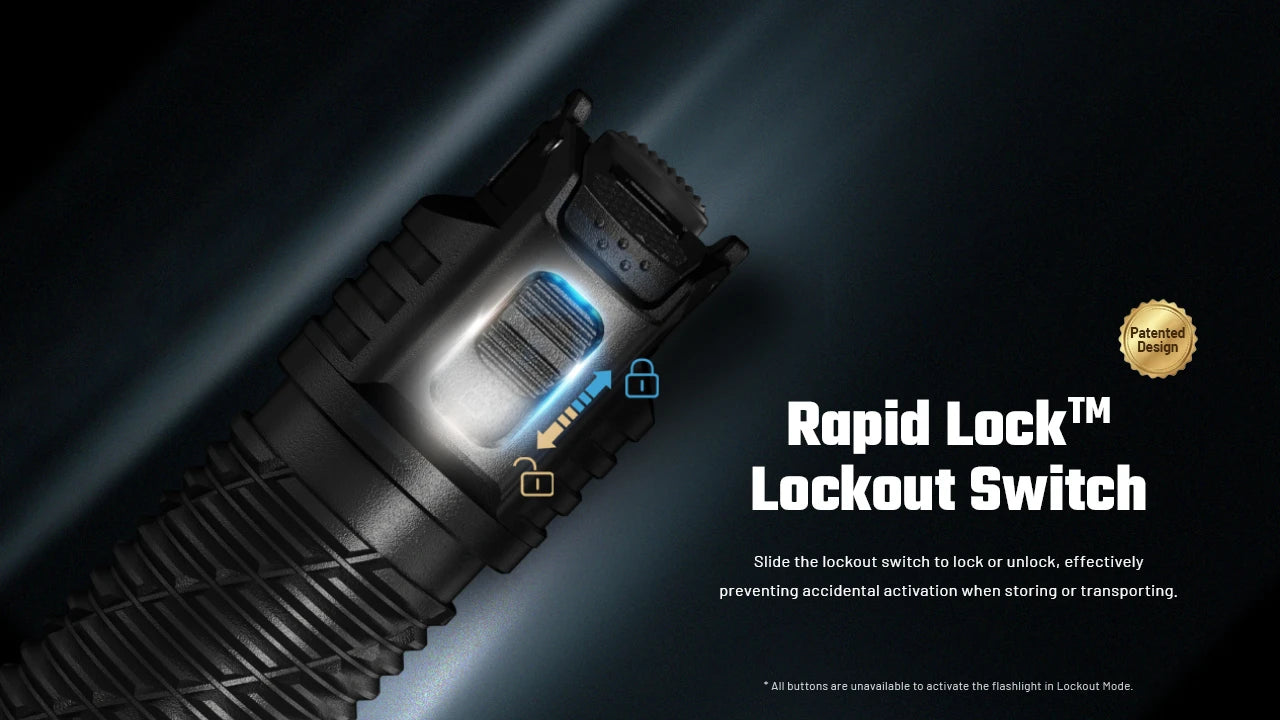 Nitecore P27iX LED Rechargeable Flashlight (5000 Lumens)
