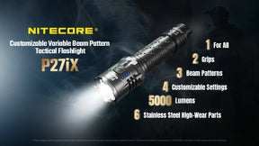 Nitecore P27iX LED Rechargeable Flashlight (5000 Lumens)