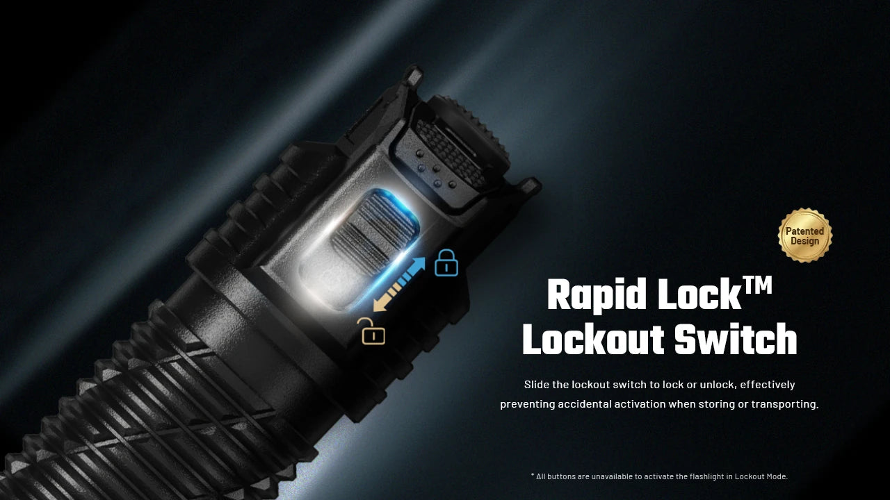 Nitecore P17iX LED Rechargeable Flashlight (5000 Lumens)