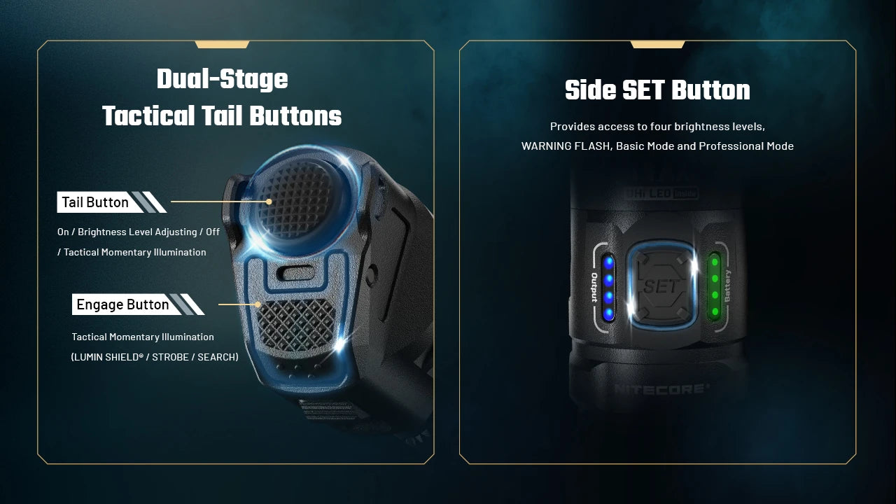 Nitecore P17iX LED Rechargeable Flashlight (5000 Lumens)