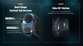 Nitecore P17iX LED Rechargeable Flashlight (5000 Lumens)
