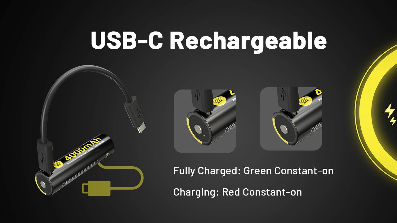 Nitecore NL1840R 18650 battery features