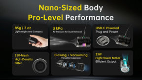 Nitecore BB Nano Wired blower features