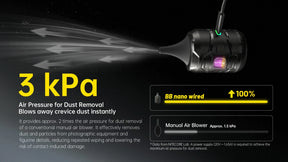 Nitecore BB Nano Wired blower features