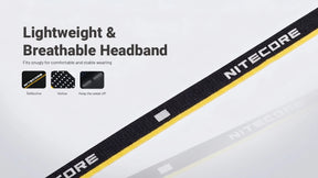 Nitecore HA19 MCT RGB Rechargeable Headlamp (600 Lumens)