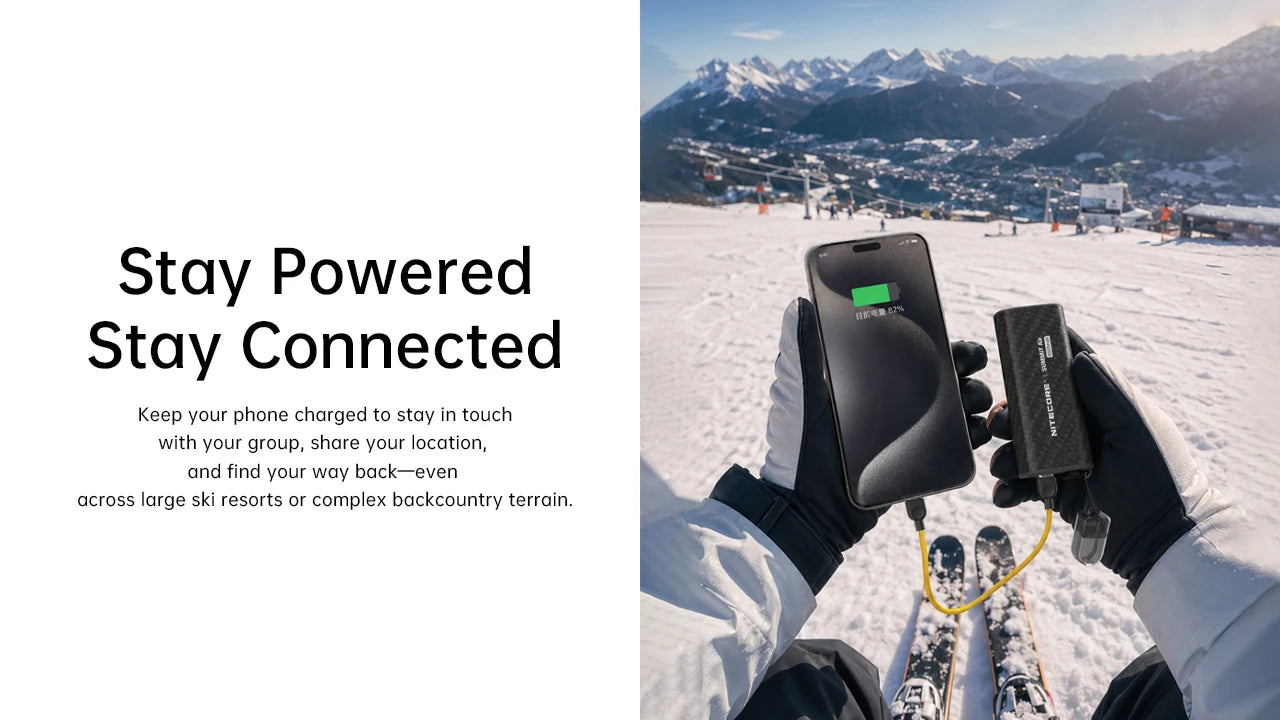 Nitecore SUMMIT Air 8000mAh Low Temperature Resistant Power Bank