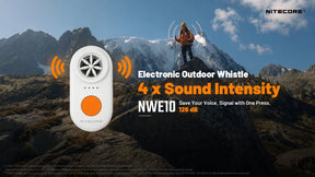 Nitecore NWE10 Electronic Outdoor Whistle (4 Versions)