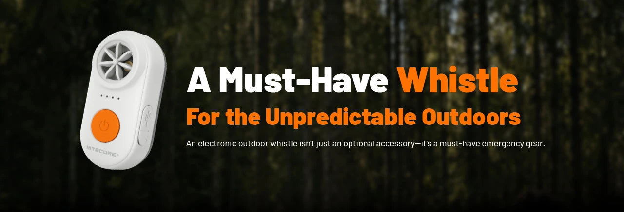 Nitecore NWE10 Electronic Outdoor Whistle (4 Versions)