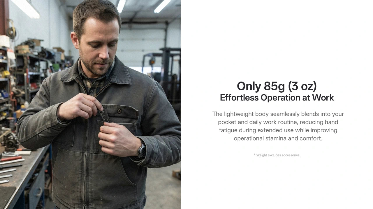 Nitecore EDC15 Ultra Slim EDC Flashlight (1200 Lumens)