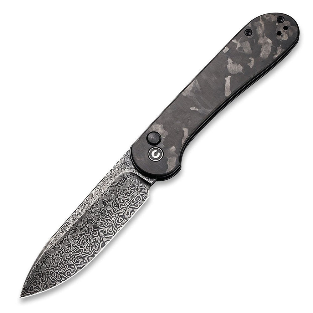 Civivi C2103DS-3 Elementum Folding Knife (Black Marble CF Handle)