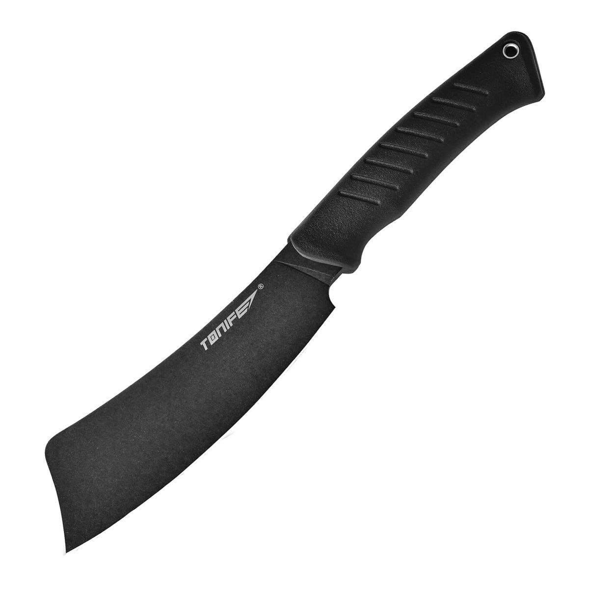 Tonife HKT6002BK-BTSW Hercules Fixed Blade (Black TPE Handle)