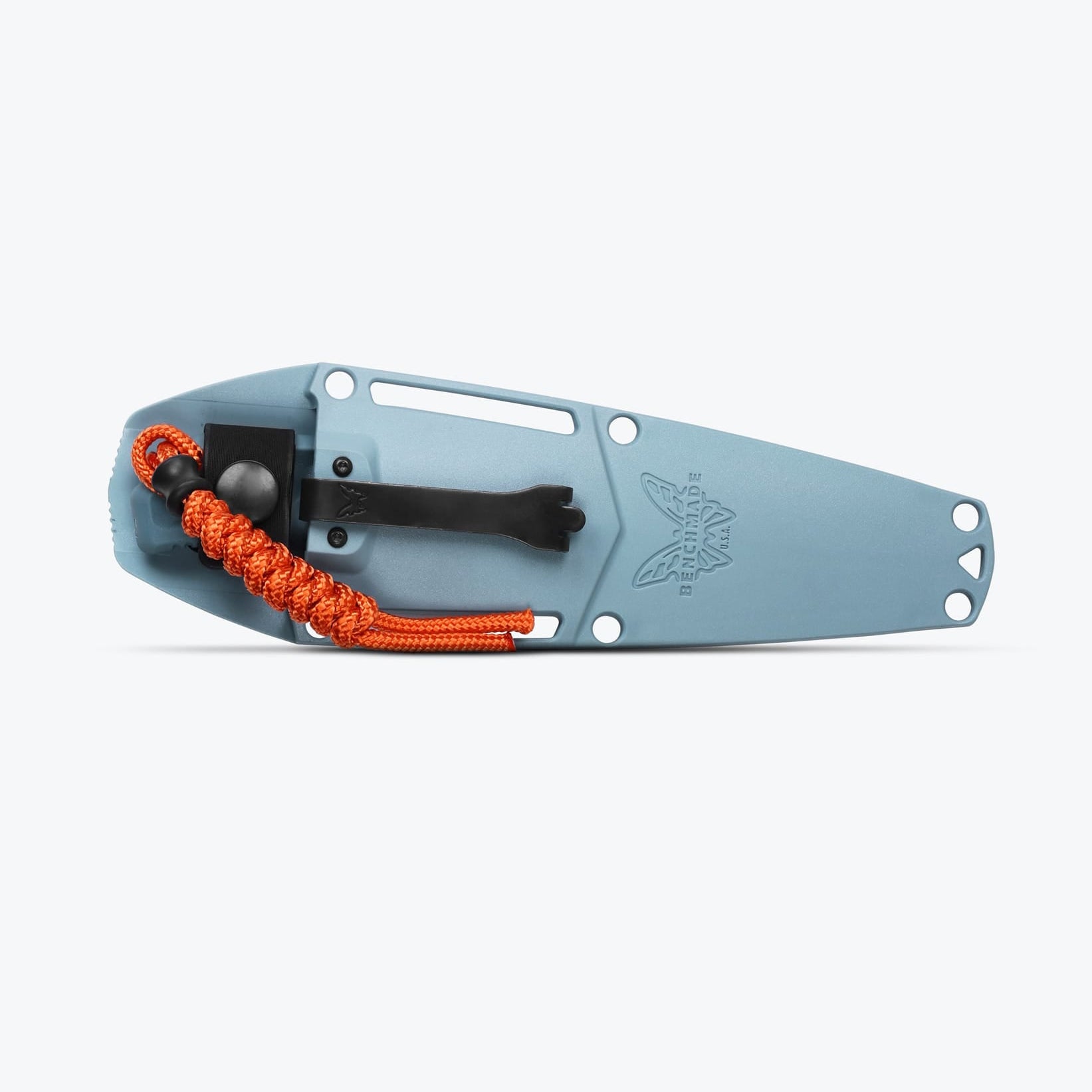 Benchmade 18050 Water Intersect Pocket Fixed Blade (Depth Blue Santoprene Handle)