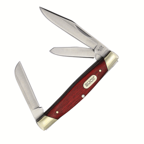 Buck 373 Trio Folder (Redwood Handle)
