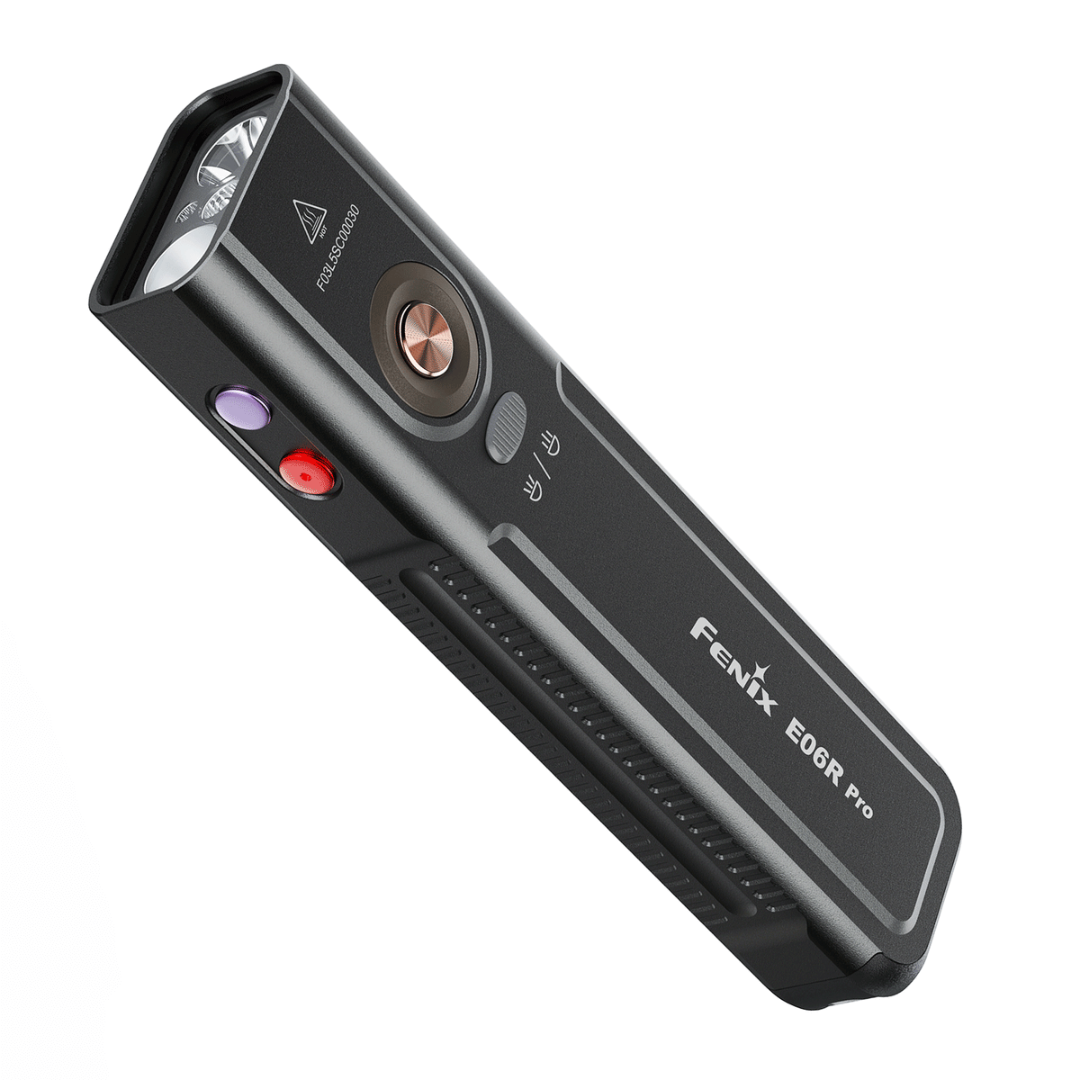 Fenix E06R Pro RG (Black) 1600L + Red Light + Green Laser Multifunctional Flashlight