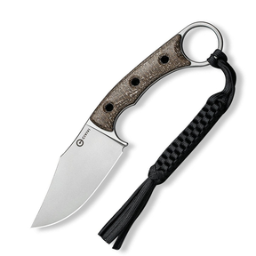 Civivi C20059B-2 Midwatch Fixed Blade (Brown Burlap Micarta Handle)