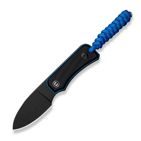 Civivi C23045-1 Baby Banter Fixed Blade (Black and Blue G10 Handle)