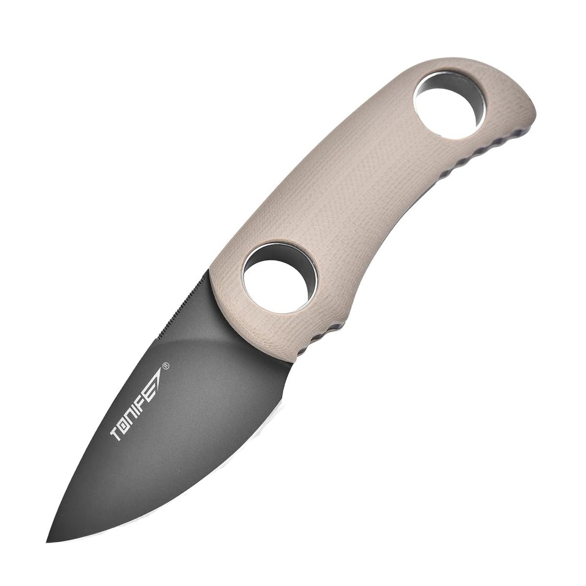 Tonife HKT2021WS-GT Runer Fixed Blade (Warm Sand G10 Handle)