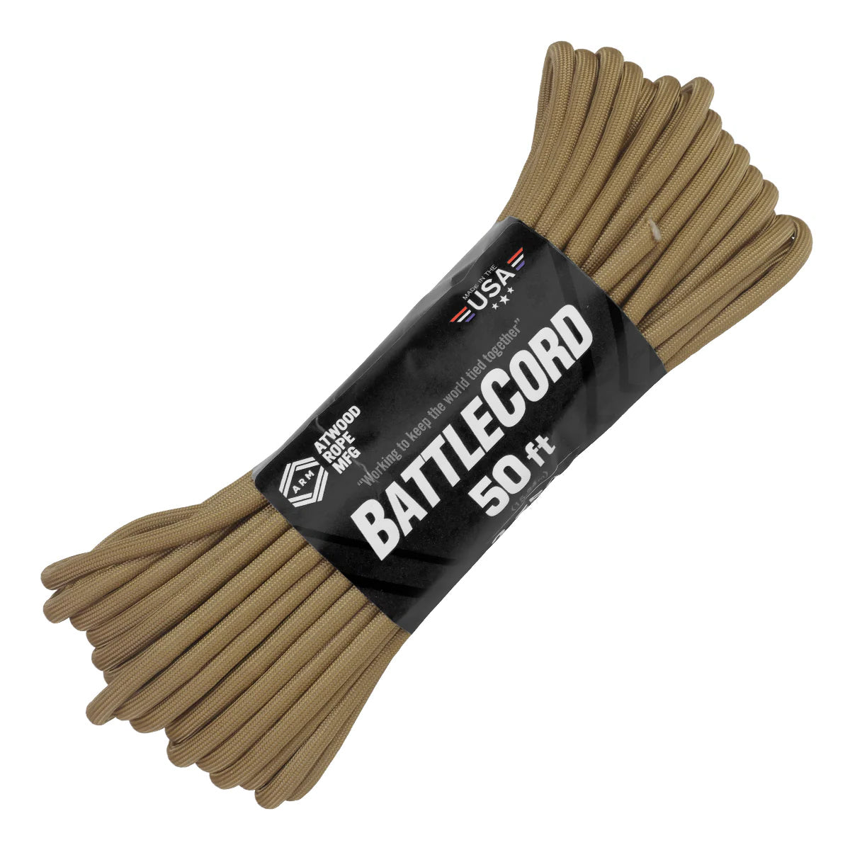 Atwood 2650lbs BattleCord 7 cores 50ft (Tan)