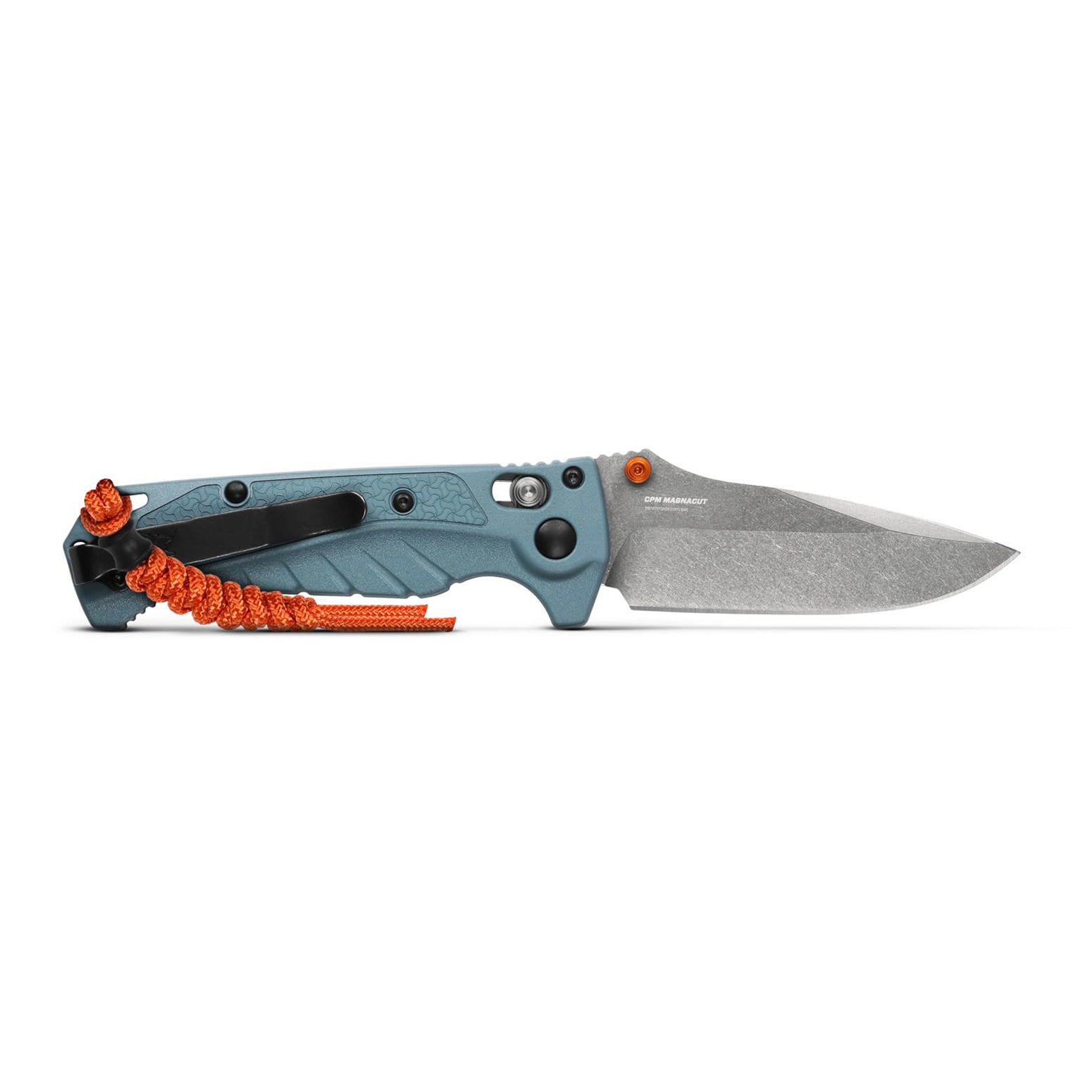 Benchmade 18065 Water Mini Adira Folding Knife (Depth Blue Grivory Handle)