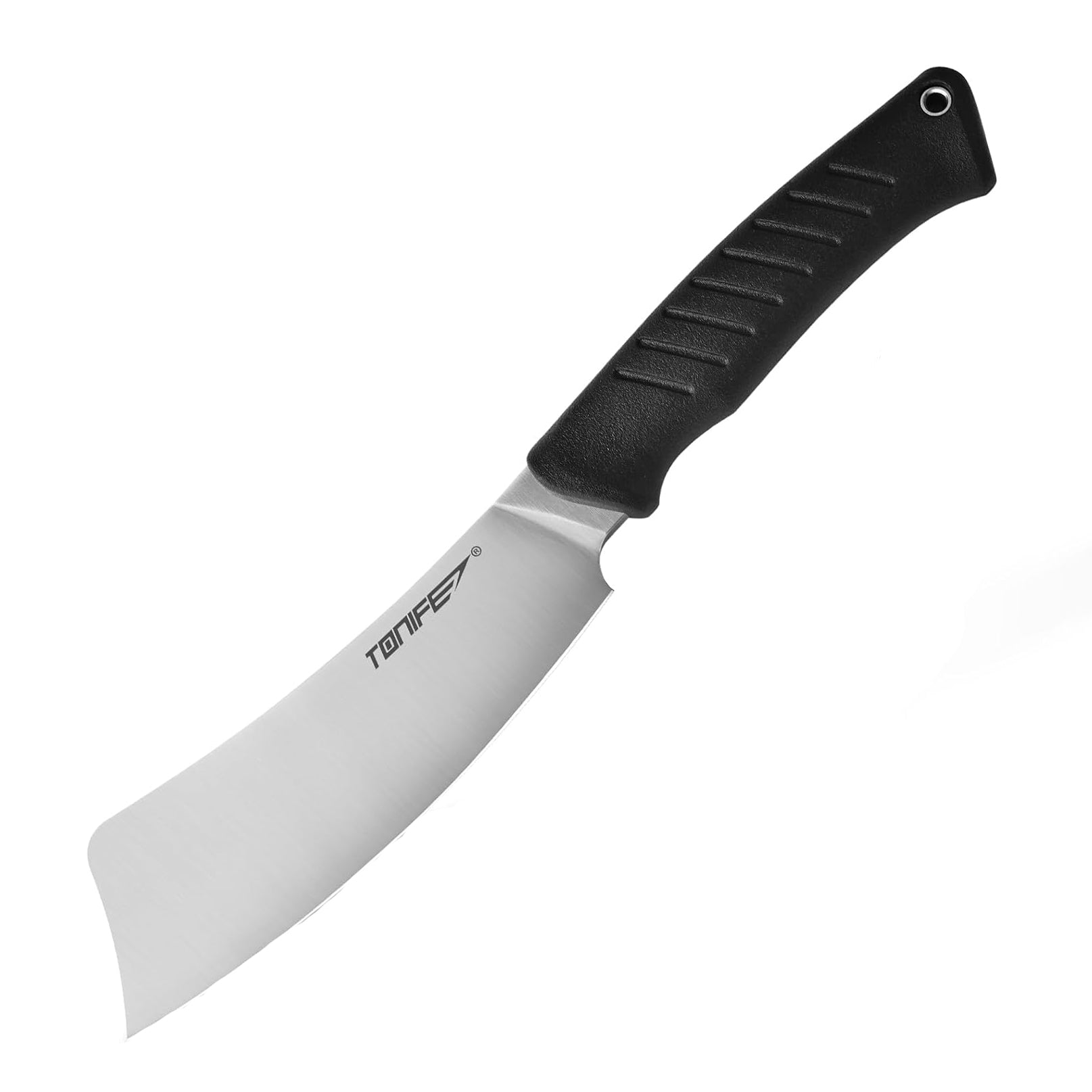 Tonife HKT6002BK-S Hercules Fixed Blade (Black TPE Handle)