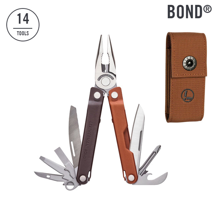 Leatherman Bond Multitool (Burnt Sienna Cerakote Handle)