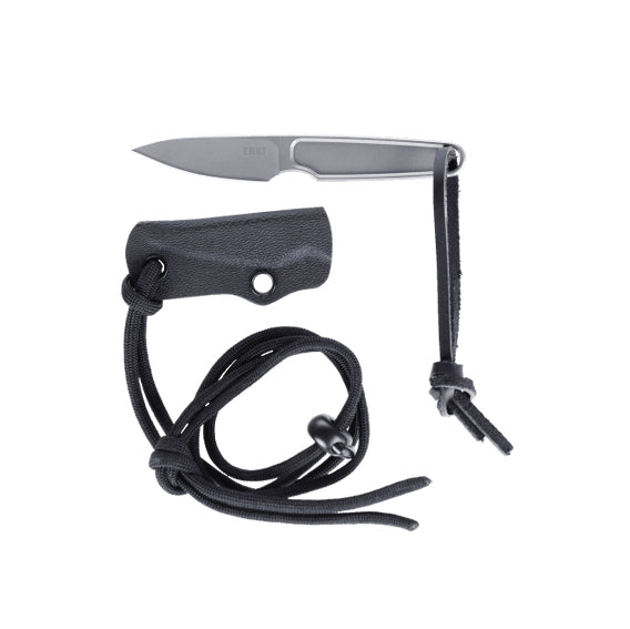 CRKT 7066 HangTi Fixed Blade (One Piece Bead Blast Titanium Construction)