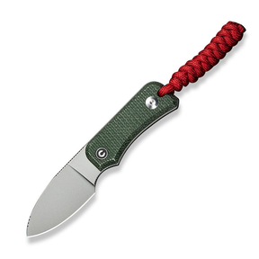 Civivi C23045-2 Baby Banter Fixed Blade (Green Canvas Micarta Handle)