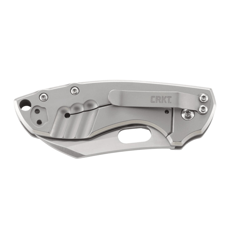 CRKT 5311 Pilar Folding Knife (Stainless Steel Handle)