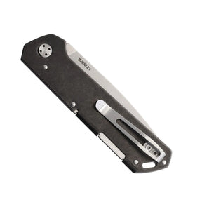 Boker Kihon Bifold 42A Folding Knife (Black Stainless Steel Handle)