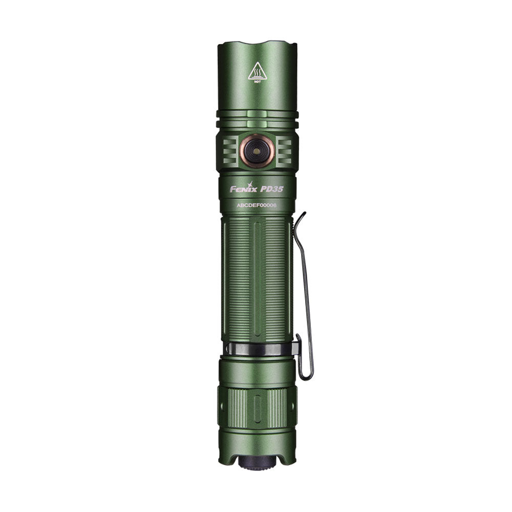 Fenix PD35 V3.0 Rechargeable Flashlight (1700 Lumens) (Green)