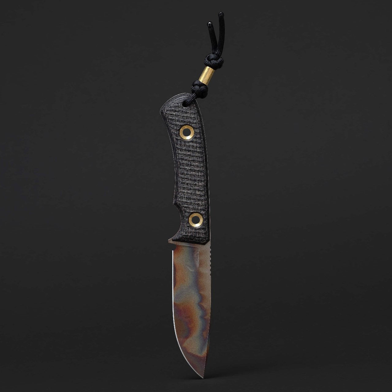 TRC Polheim Post Apocalyptic Magnacut (Black Micarta Handle)