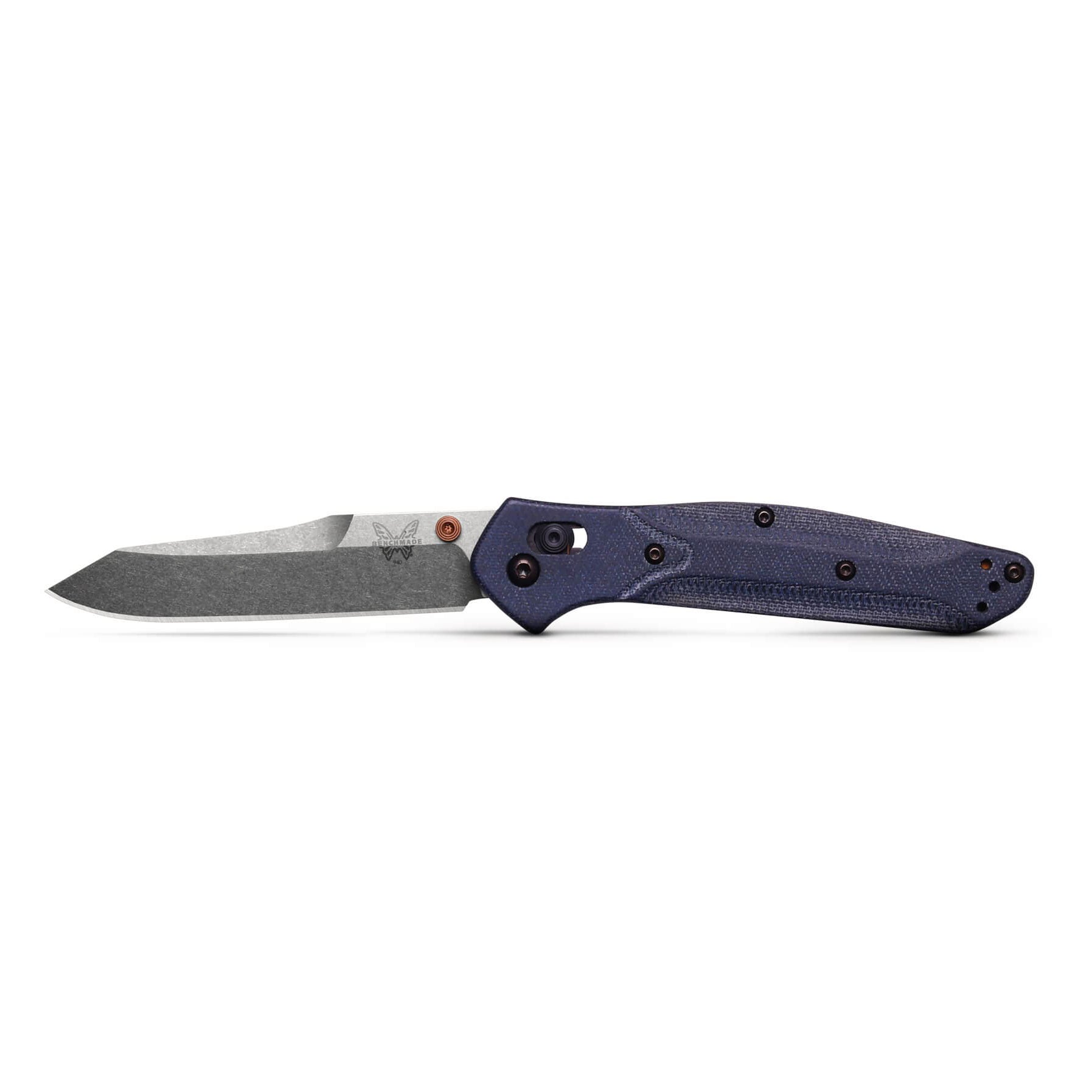 Benchmade 940-04 Osborne Folding Knife (Denim Micarta Handle)