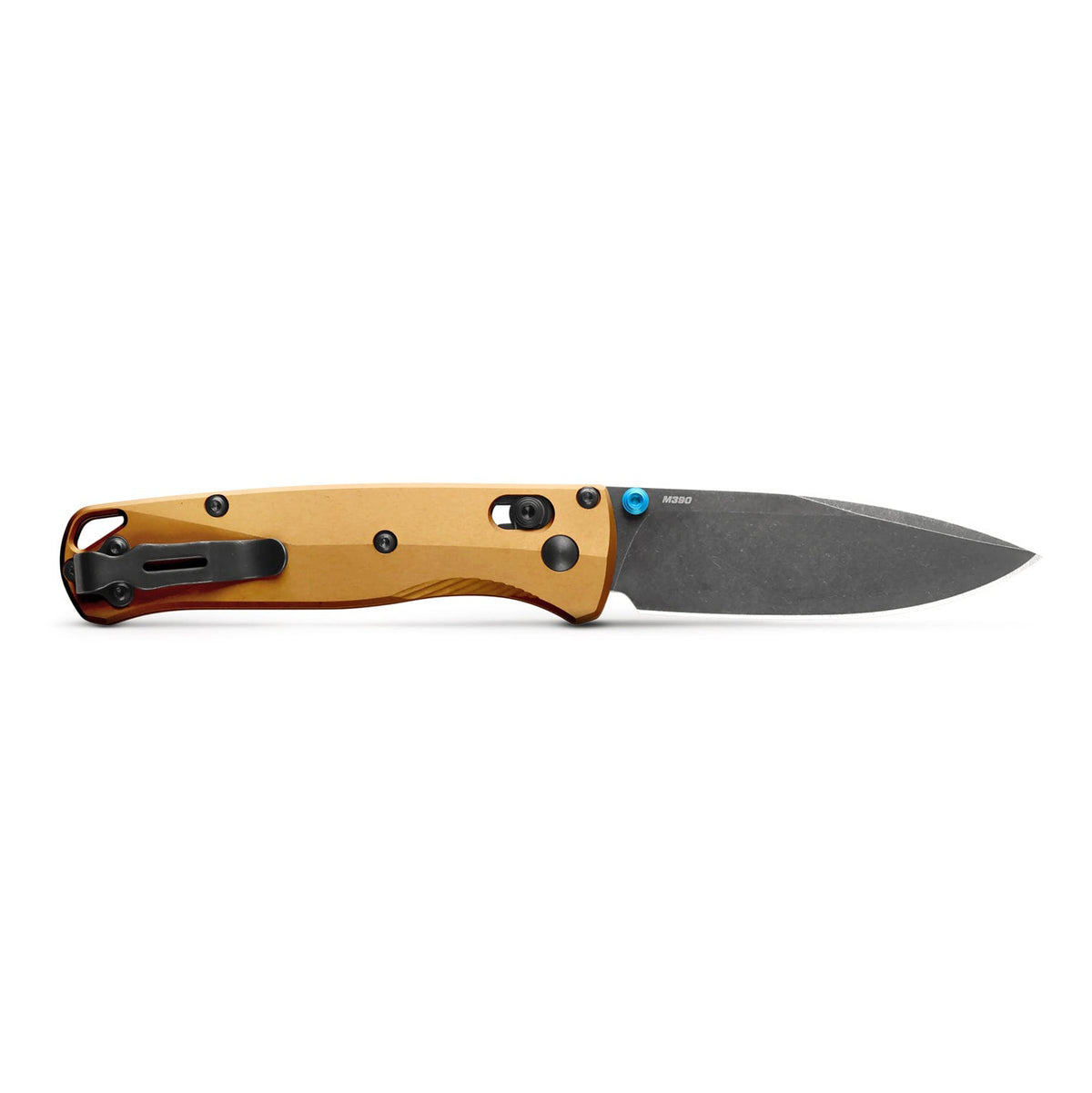 Benchmade 535BK-07 Bugout Folding Knife (Burnt Brass Aluminum Handle)