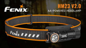 Fenix HM23 V2.0 AA-Powered Headlamp (300 Lumens)