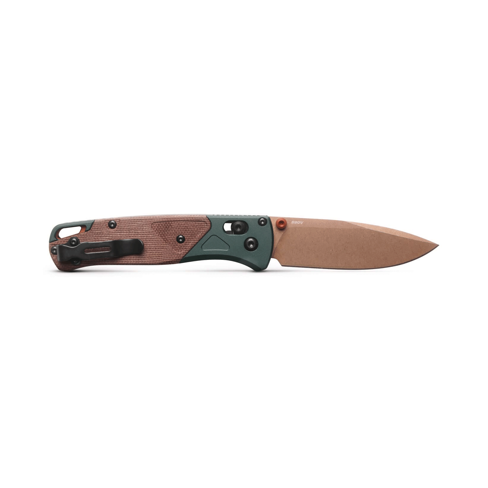 Benchmade 535FE-2602 Bugout Taiga Green Folding Knife (S90V)