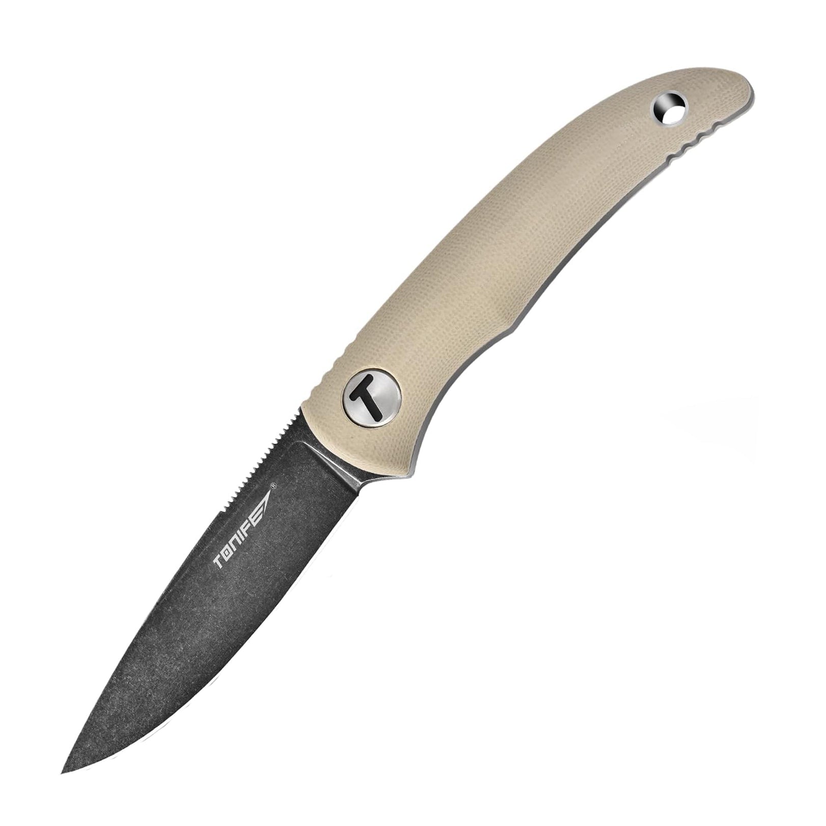 Tonife HKT2019WS-BSW Nova Fixed Blade (Warm Sand G10 Handle)