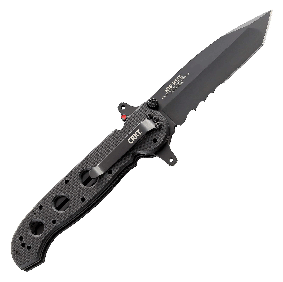 CRKT M16-14SFG Special Forces (Black G10 Handle w/Veff Serrations)