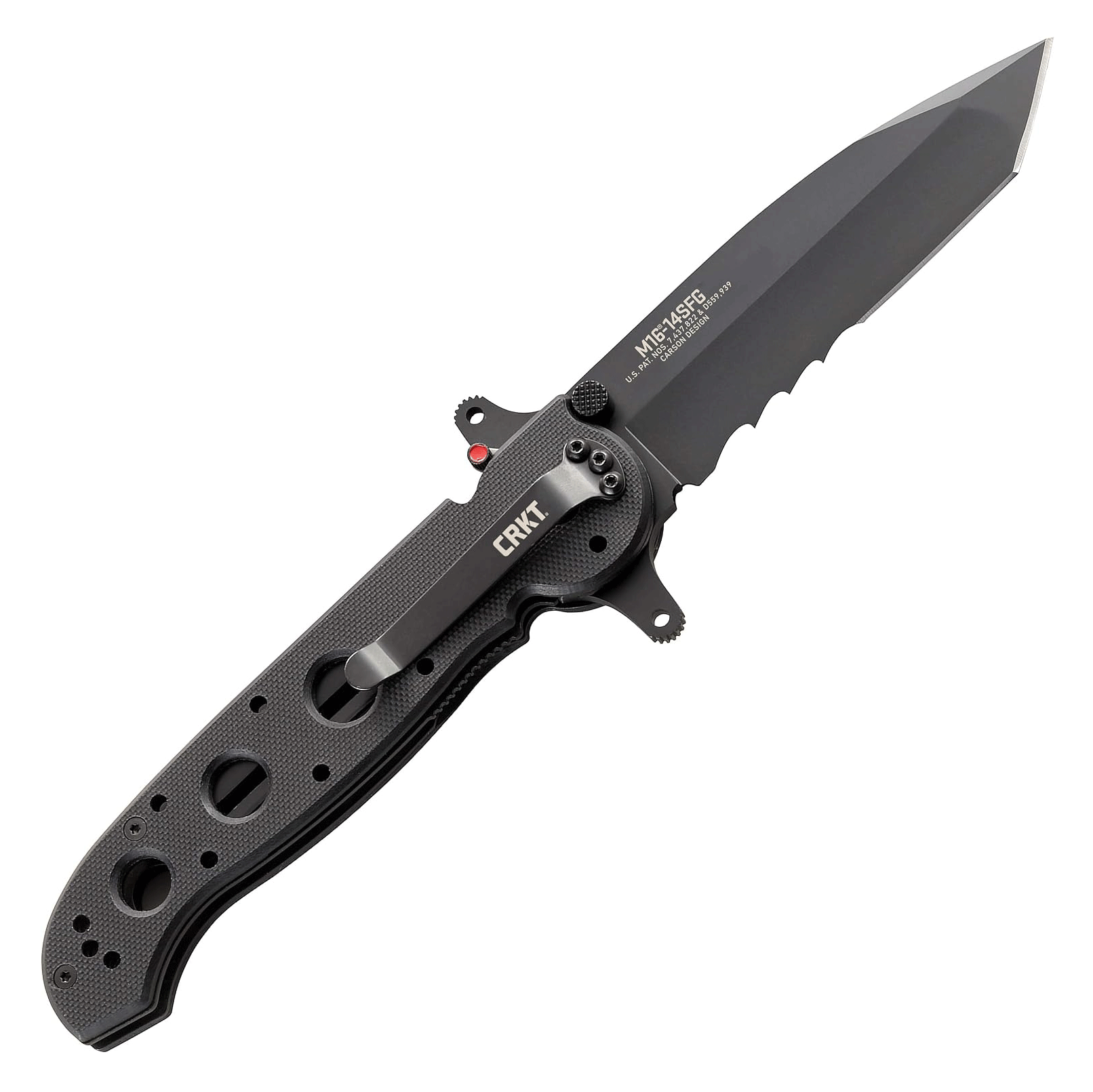 CRKT M16-14SFG Special Forces (Black G10 Handle w/Veff Serrations)