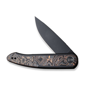 WE KNIFE WE20043-6 Smooth Sentinel (Titanium & Carbon Fiber Handle)