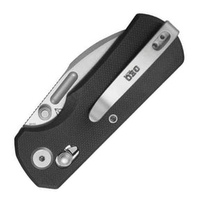 GEO Knife Belluf Crossbar Lock M390 (Black G10 Handle)