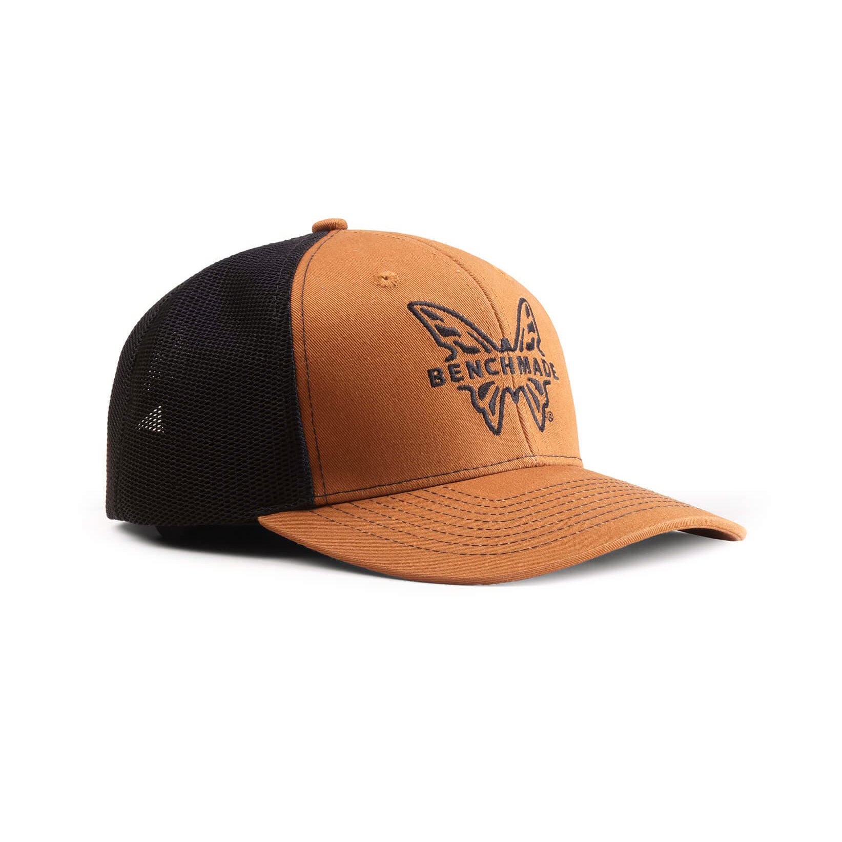 Benchmade Classic Trucker Hat (Caramel Black)