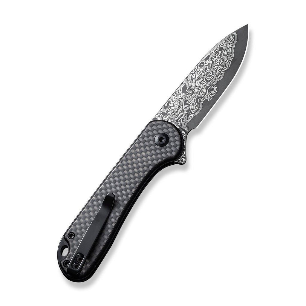 Civivi C18062PB-DS1 Button Lock Elementum II Folding Knife (Black G10 Handle)