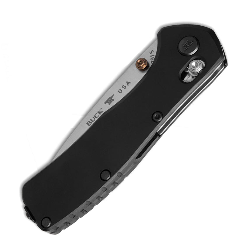 Buck 791 Range Elite Folder (Black Aluminum Handle)