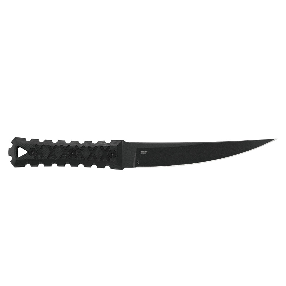 CRKT 2927 HZ6 Fixed Blade (Black G10 Handle)