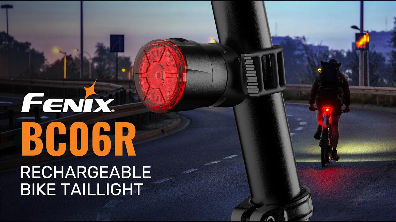 Fenix BC06R Smart Brake Sensing Rechargeable Bicycle Tail Light