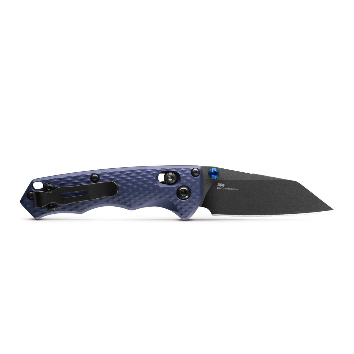 Benchmade 290BK Full Immunity Folding Knife (Crater Blue Billet Aluminum Handle)