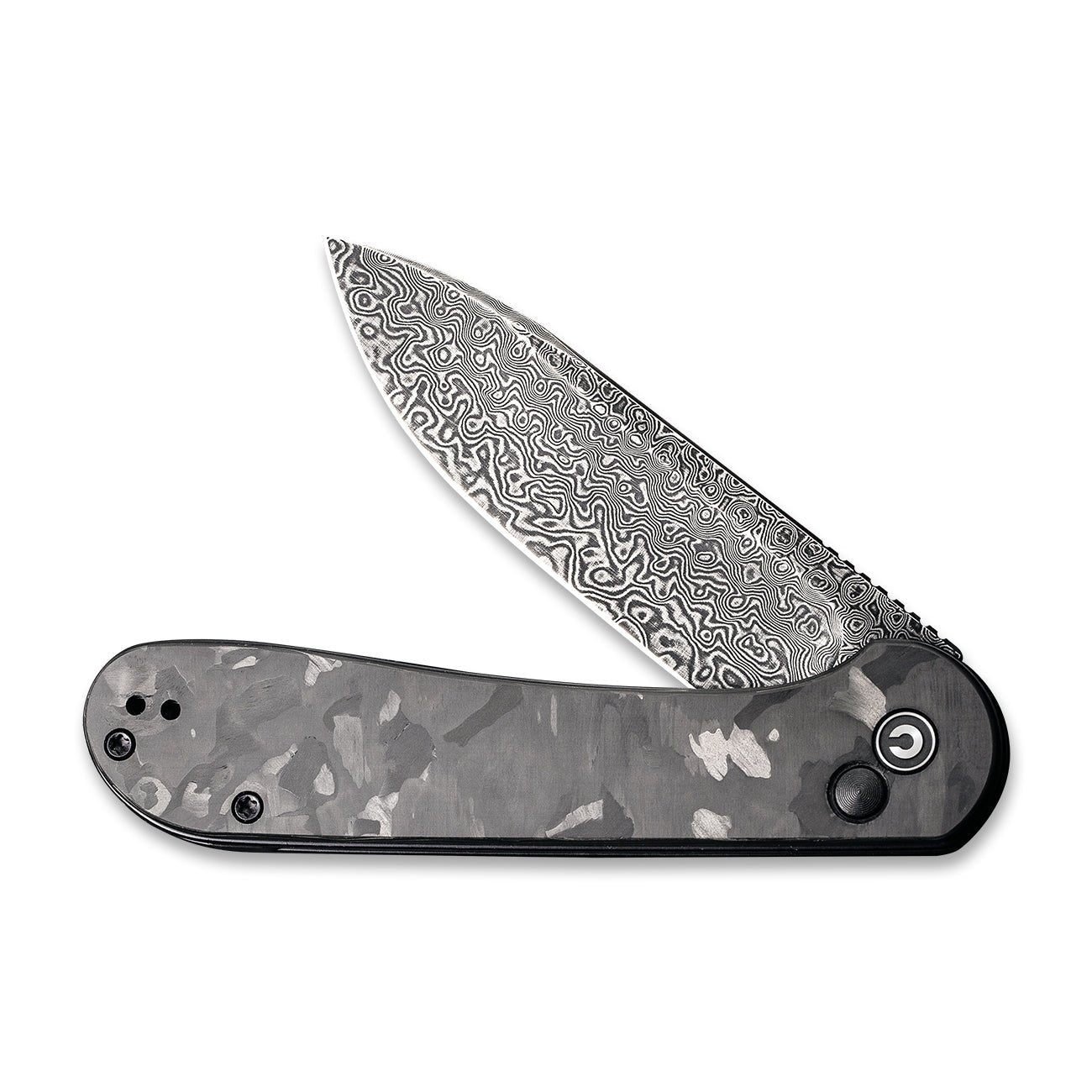 Civivi C2103DS-3 Elementum Folding Knife (Black Marble CF Handle)