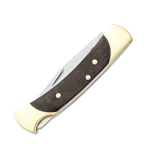 Buck 55 Folder (American Ebony Wood Handle)