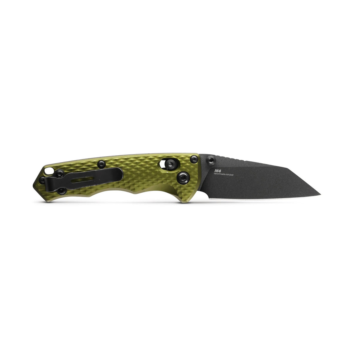Benchmade 290BK-2 Full Immunity Folding Knife (Woodland Green Aluminum Handle)